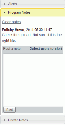 Program note